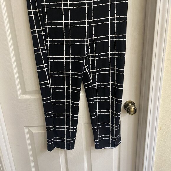 Shein 3-Piece Black & White Checkered Pantsuit – Women’s Modern Power Look - Picture 12 of 13